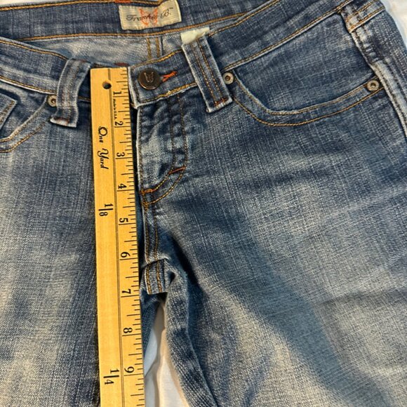 Frankie B Jeans Size 4 Bootcut Bird Embroidered on back pocket Vintage - Picture 6 of 10